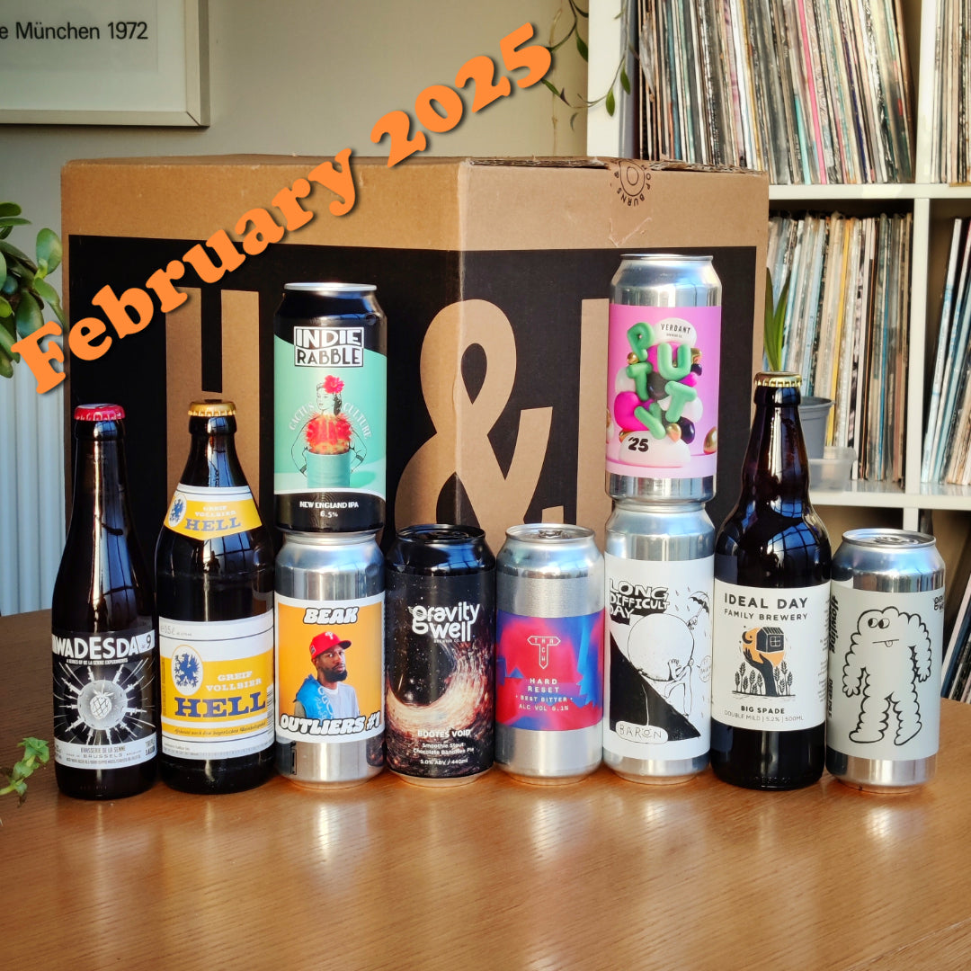 HB&B Sub Club All Killer No Filler beer subscription box-Hop Burns & Black