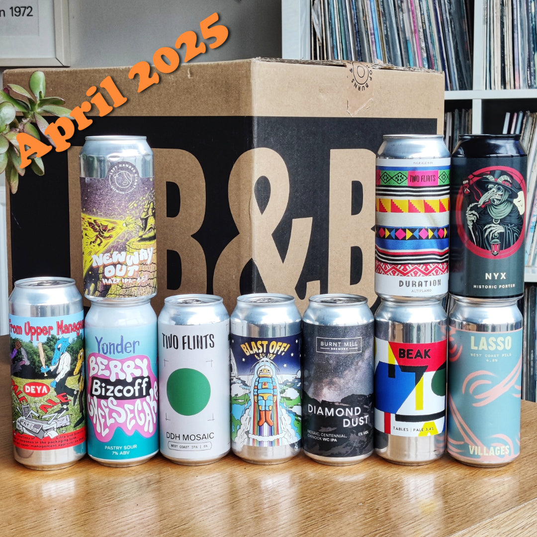 6 month pre-paid All Killer No Filler beer box GIFT-Hop Burns & Black