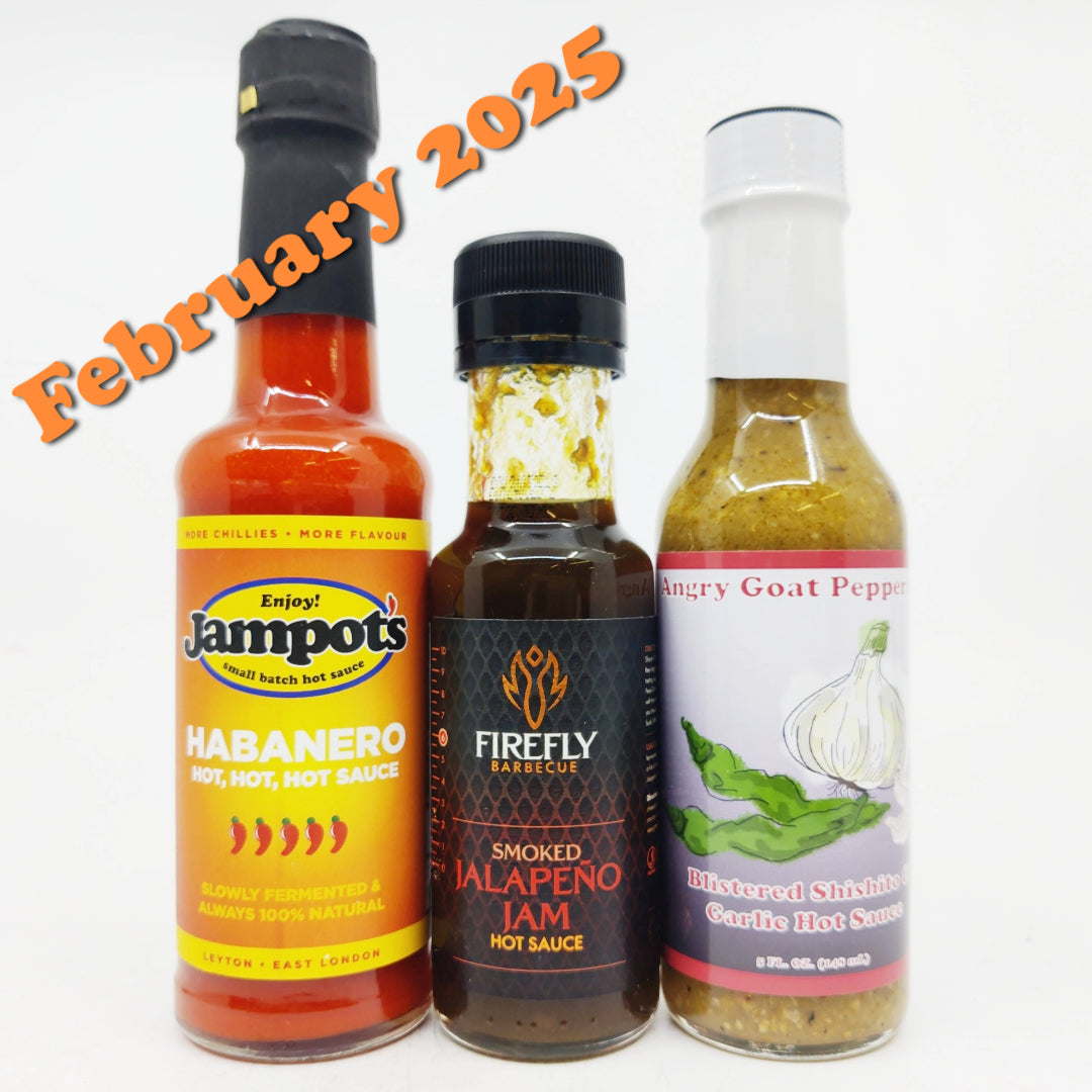 Quarterly - HB&B Sub Club Burns Box hot sauce subscription-Hop Burns & Black