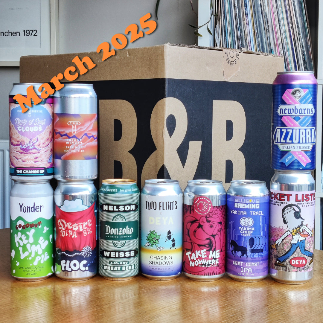 6 month pre-paid All Killer No Filler beer box GIFT-Hop Burns & Black