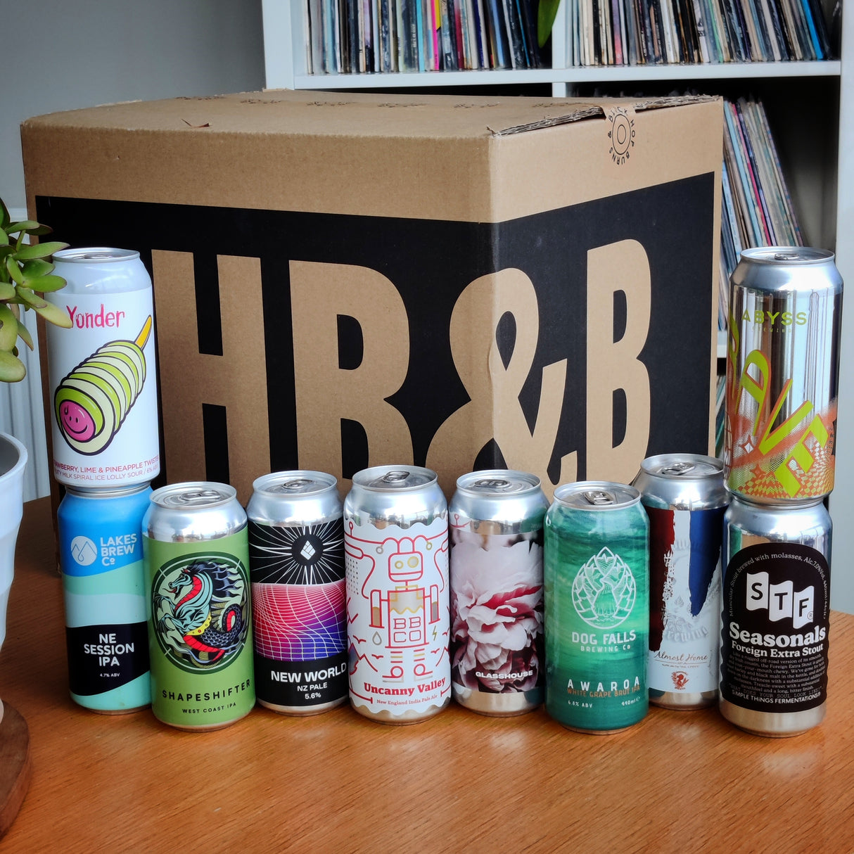 3 month pre-paid All Killer No Filler beer box GIFT-Hop Burns & Black