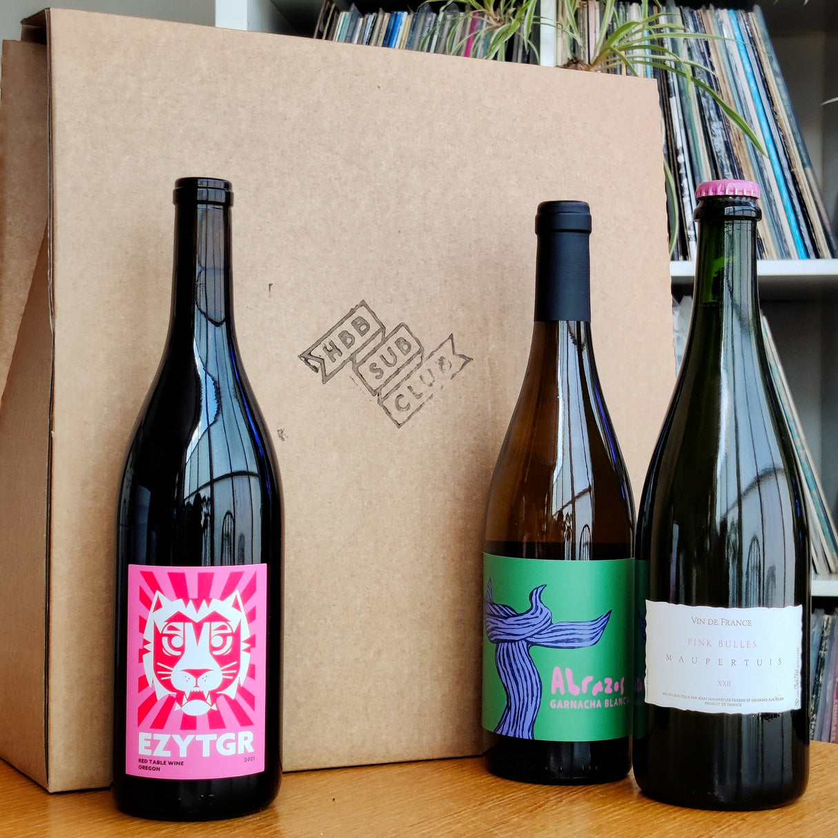 6 month pre-paid - HB&B Sub Club Natural Wine Killers wine subscription box-Hop Burns & Black