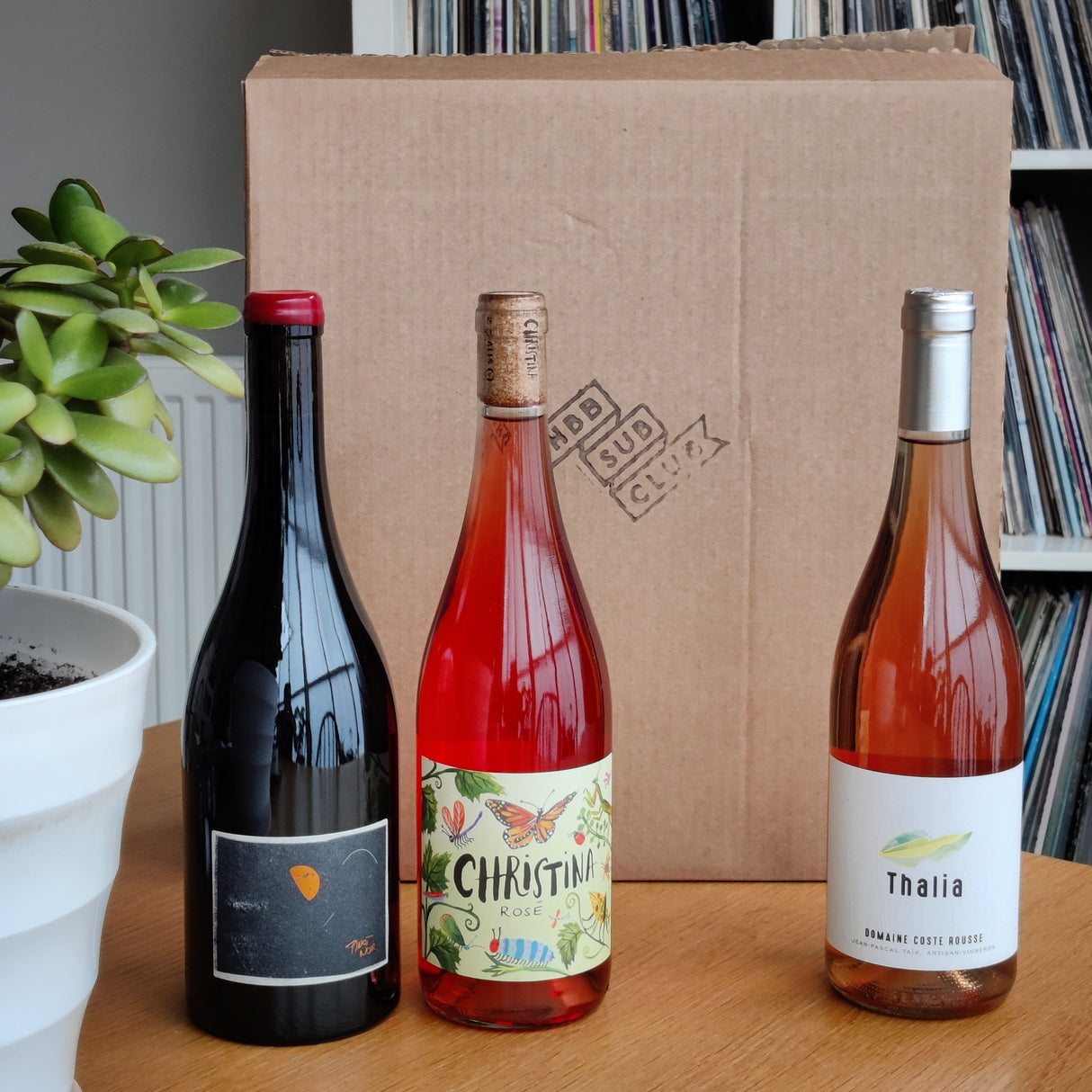 6 month pre-paid Natural Wine Killers GIFT wine box subscription-Hop Burns & Black
