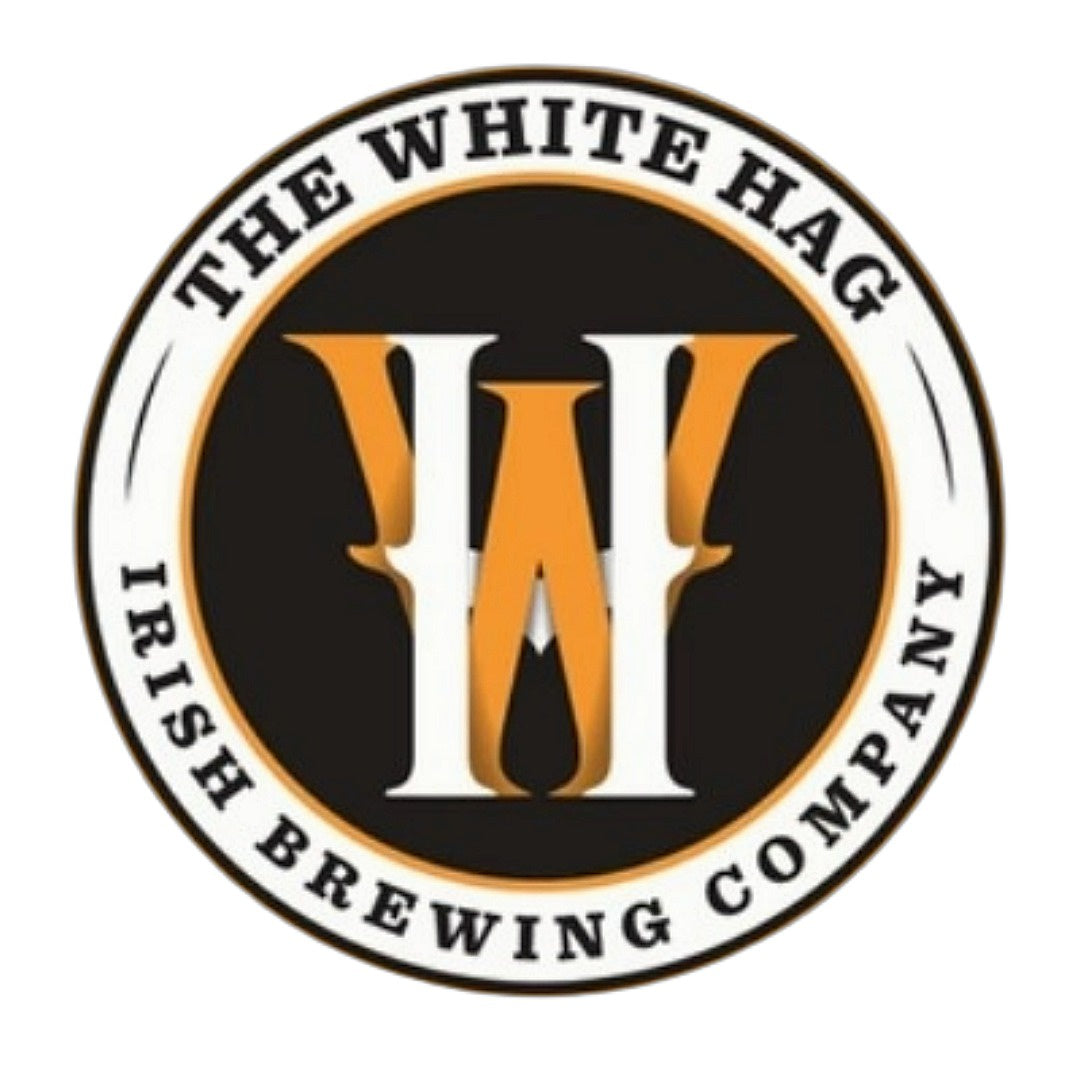 White Hag x Green Cheek Drink While Laughing West Coast Pale Ale 5.5% (440ml can)-Hop Burns & Black
