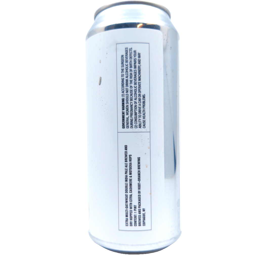 Root & Branch Ben Is Dead Double IPA 8.5% (473ml can)-Hop Burns & Black