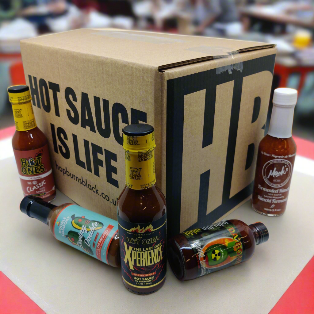 Hot Ones The Last Dab Mega Mix pack (10 sauces)-Hop Burns & Black