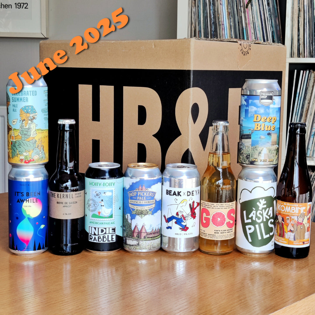 6 month pre-paid All Killer No Filler beer box GIFT-Hop Burns & Black