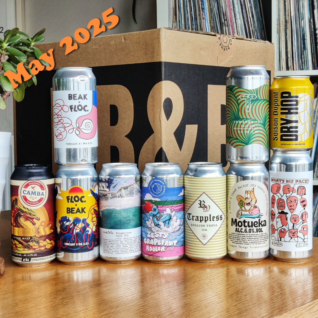 6 month pre-paid All Killer No Filler beer box GIFT-Hop Burns & Black