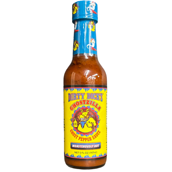 Dirty Dick's Ghostzilla Ghost Pepper Sauce (148ml)