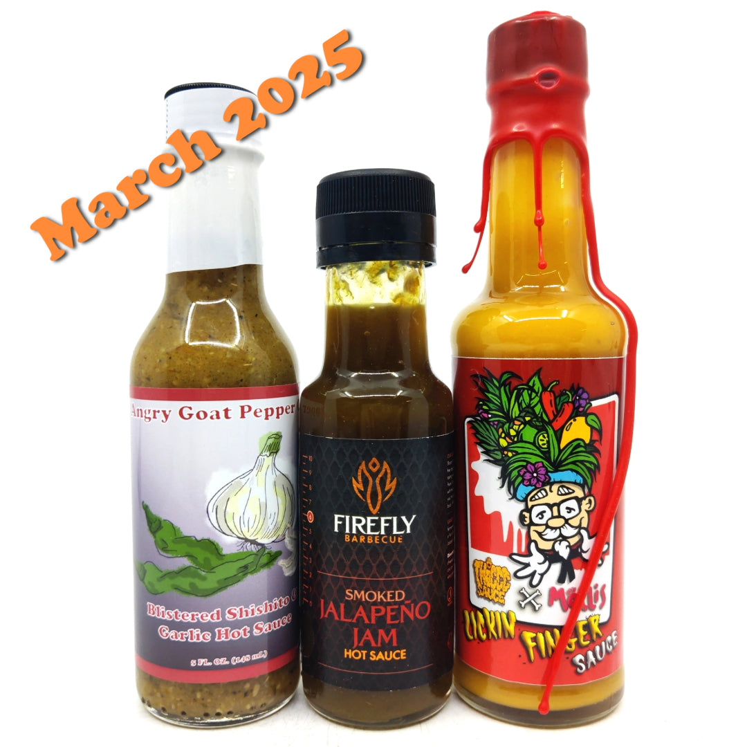6 month bi-monthly (3 boxes) pre-paid Burns Box GIFT hot sauce subscription-Hop Burns & Black
