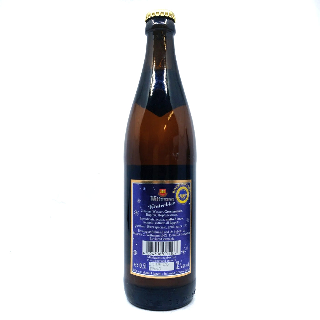 Wittmann Winterbier 5.5% (500ml)-Hop Burns & Black