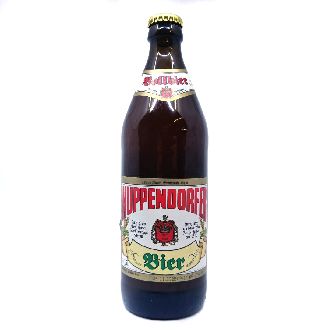 Brauerei Gasthof Grasser Huppendorfer Vollbier 5% (500ml)-Hop Burns & Black