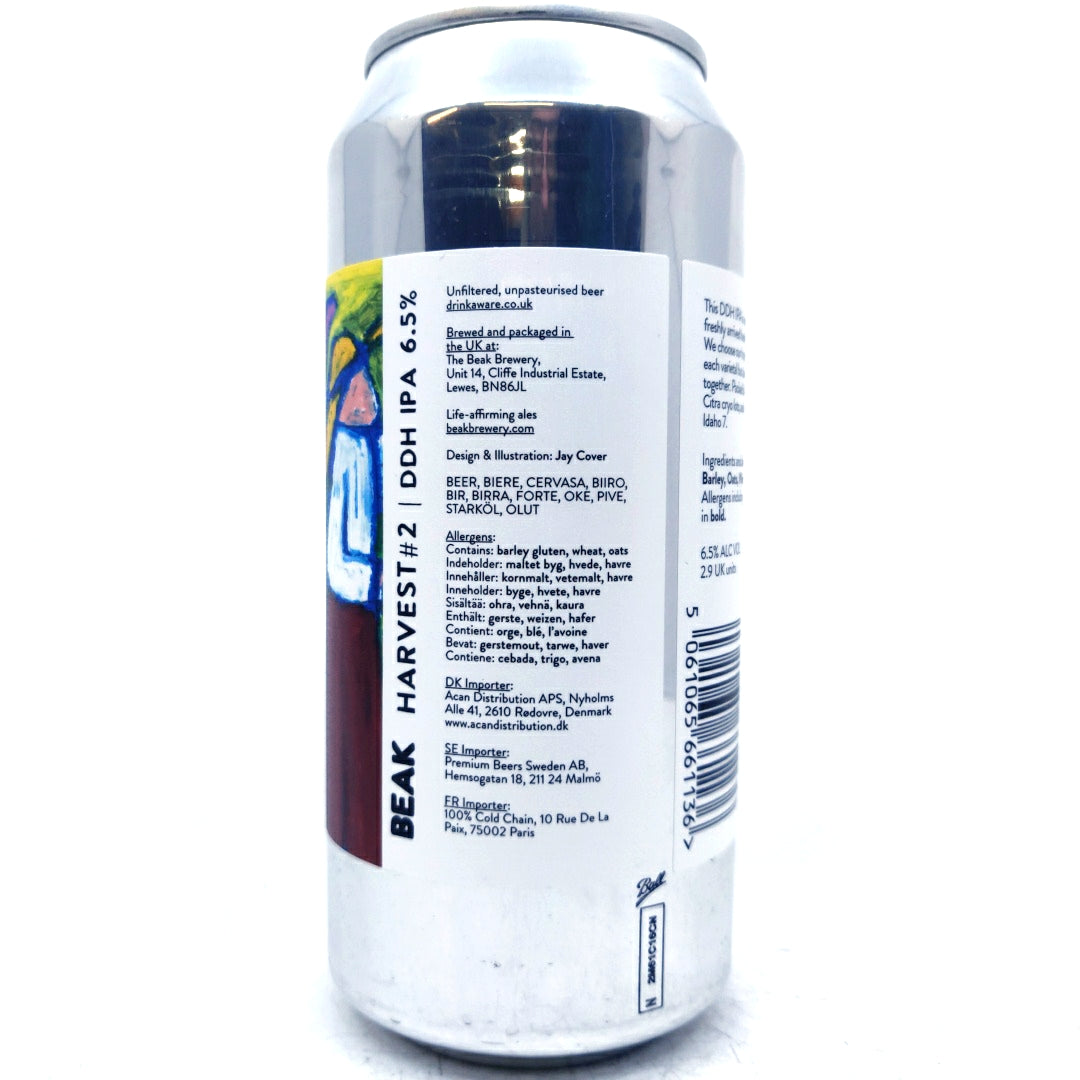 Beak Harvest #2 DDH IPA 6.5% (440ml can)