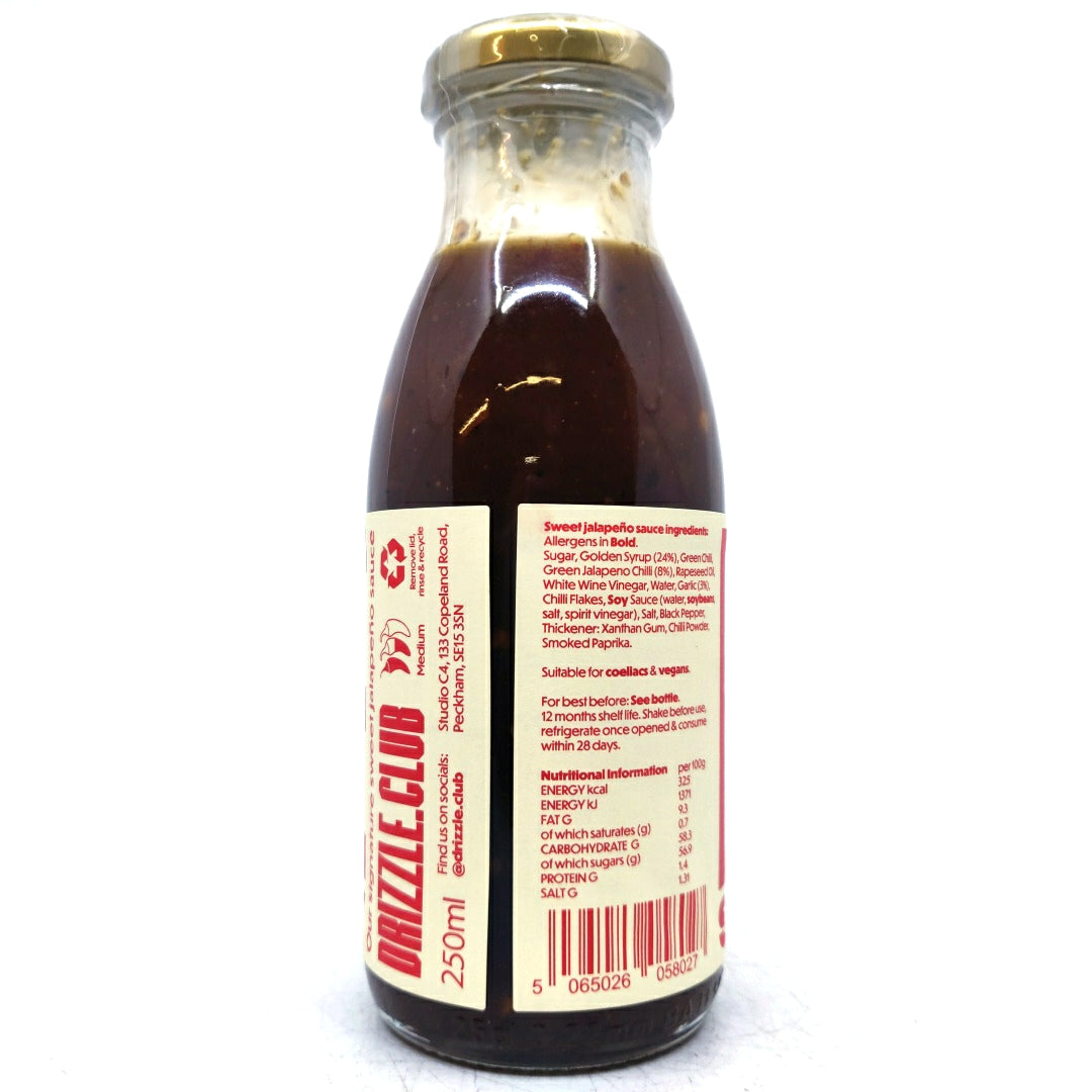 Drizzle Spice 'N' Nicey Chilli Sauce (250ml)-Hop Burns & Black