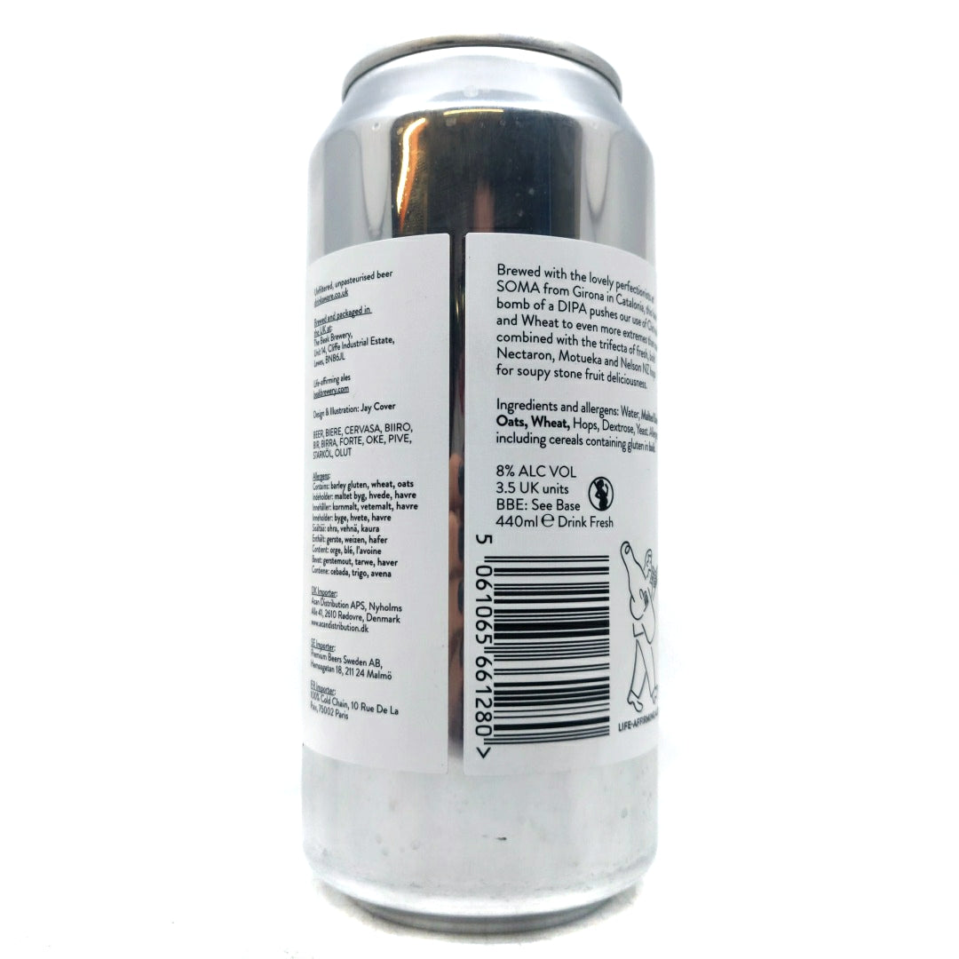 Beak Brewery x SOMA Mesa Double IPA 8% (440ml can)-Hop Burns & Black
