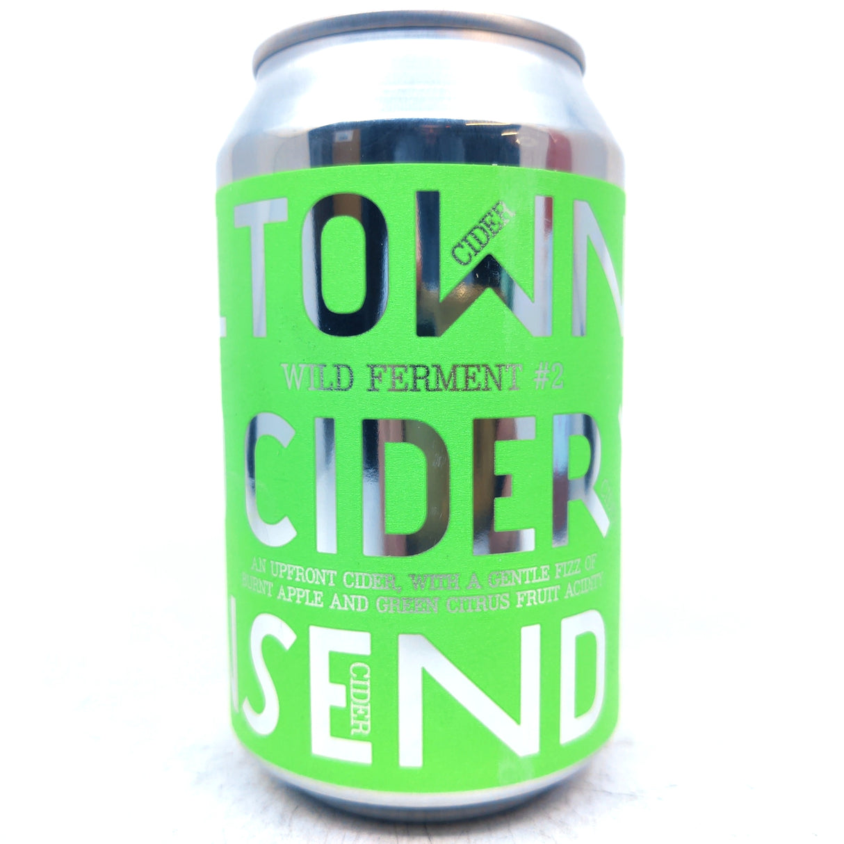 Townsend Farm Wild Ferment Cider #2 5% (330ml can)-Hop Burns & Black