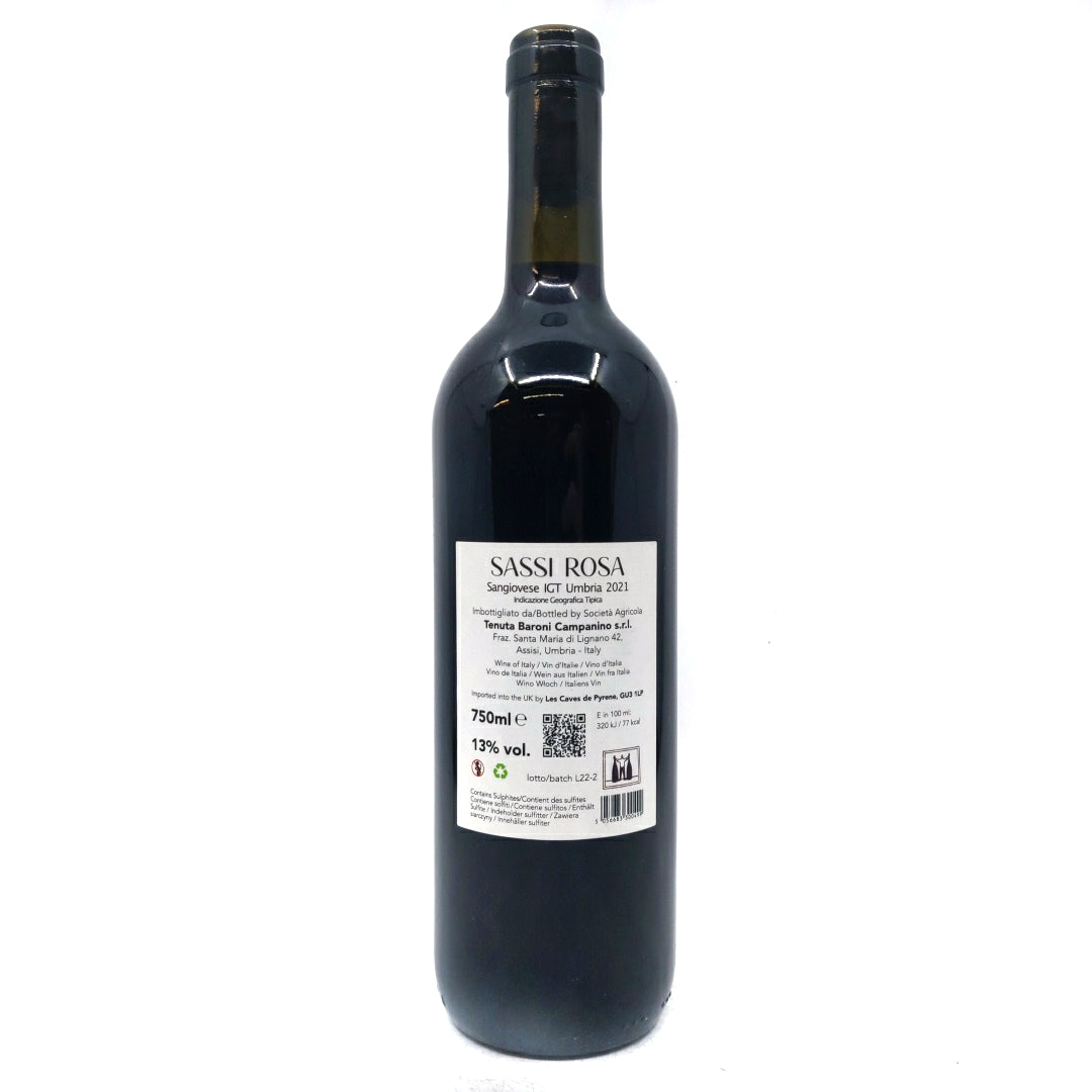 Tenuta Baroni Campanino Sassi Rosa Sangiovese 2021 13% (750ml)