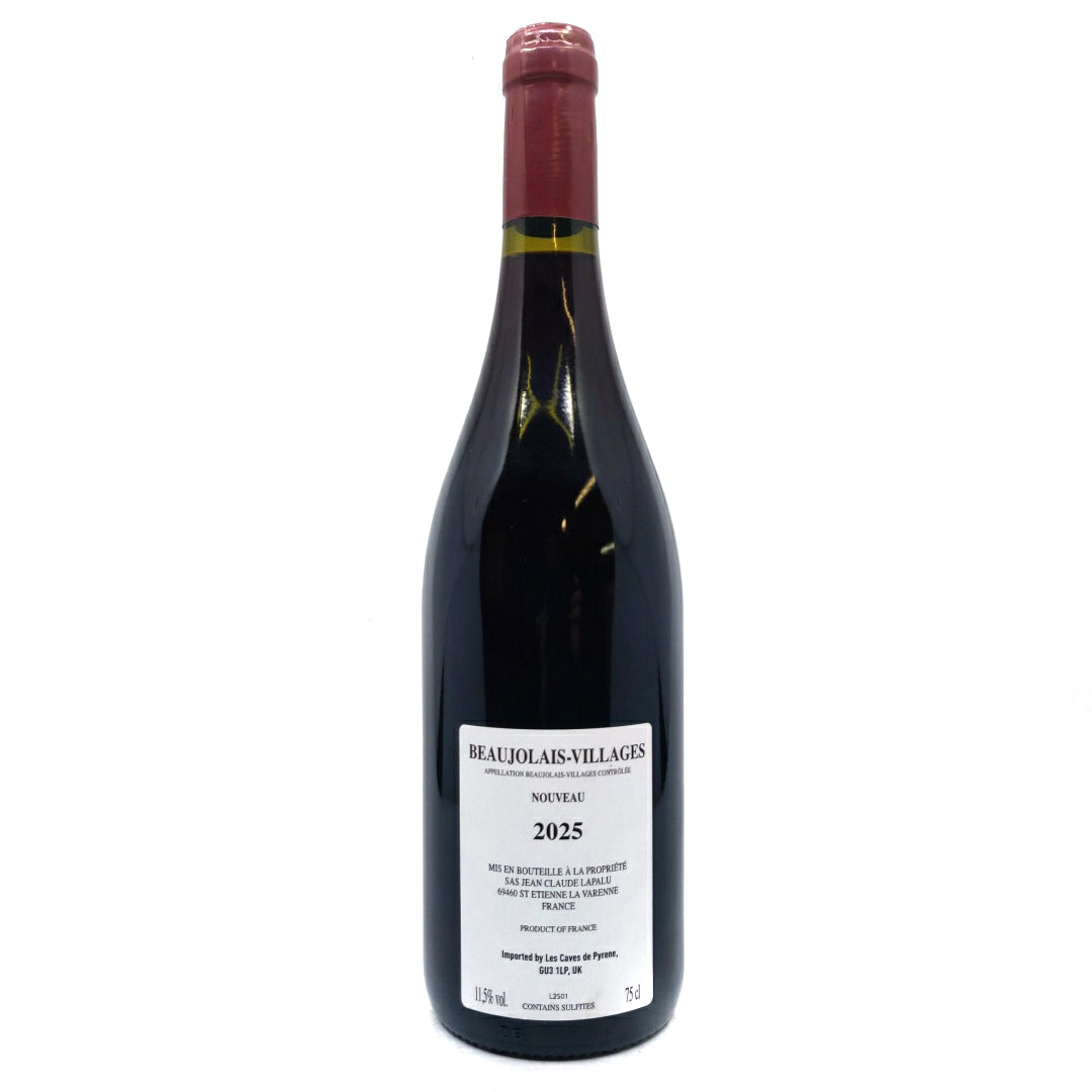 Lapalu Beaujolais Nouveau 2025 11.5% (750ml)-Hop Burns & Black