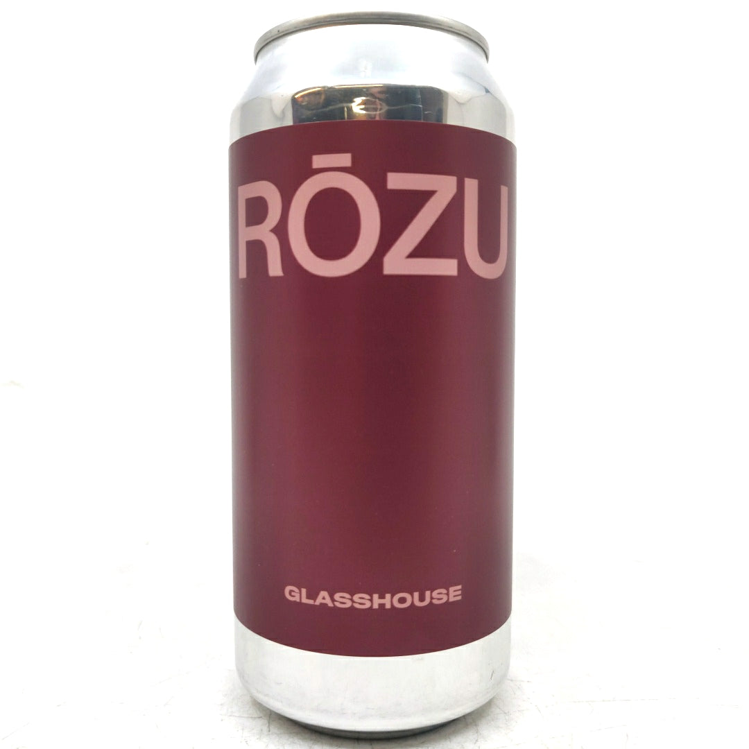 GlassHouse Rozu DDH IPA 6% (440ml can)-Hop Burns & Black