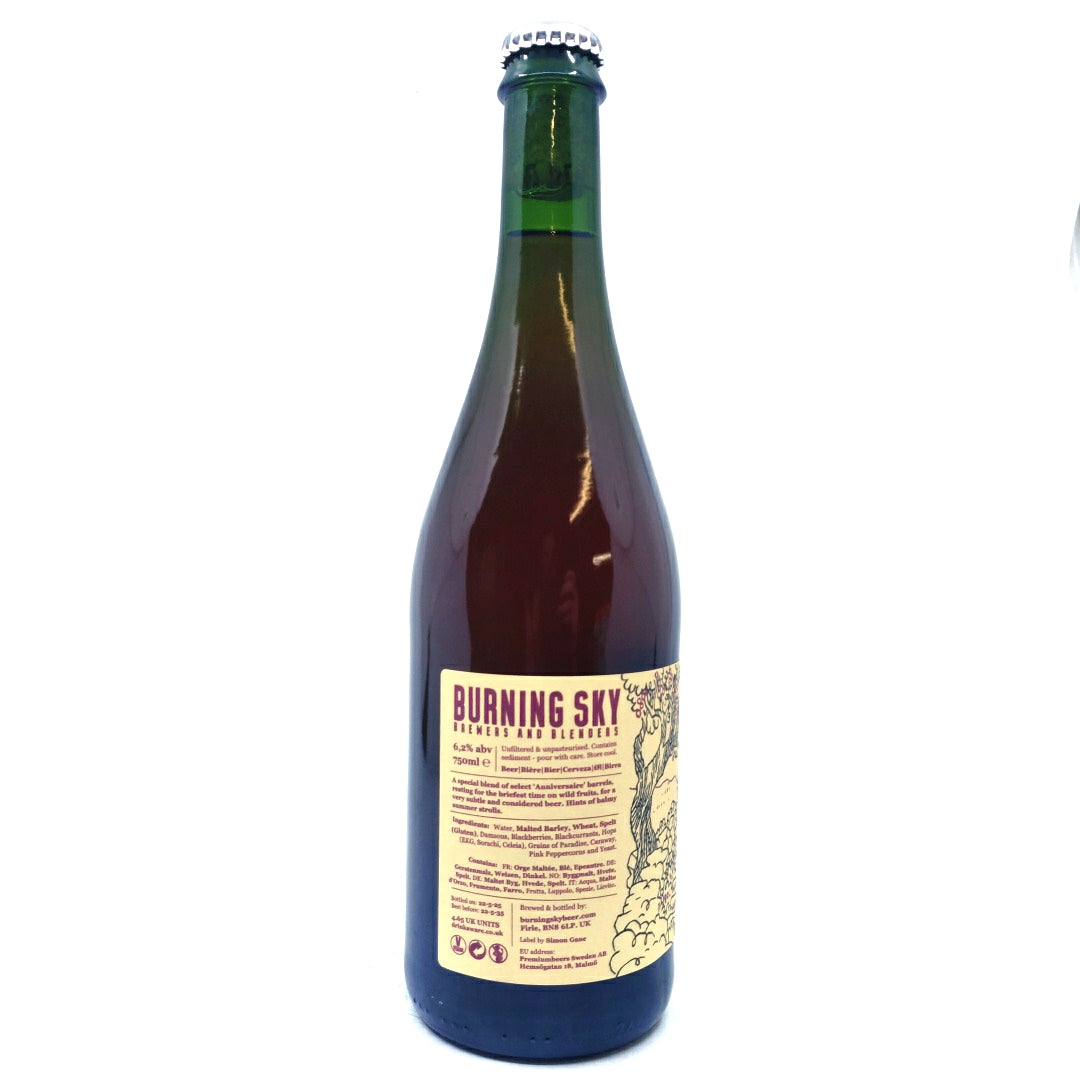Burning Sky Hidden Path Saison 6.2% (750ml)-Hop Burns & Black