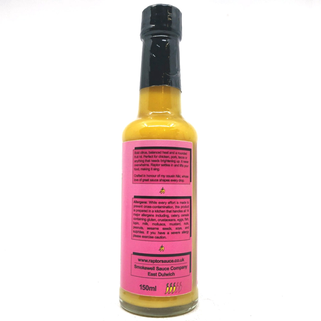Raptor Sundance Hot Sauce (150ml)-Hop Burns & Black