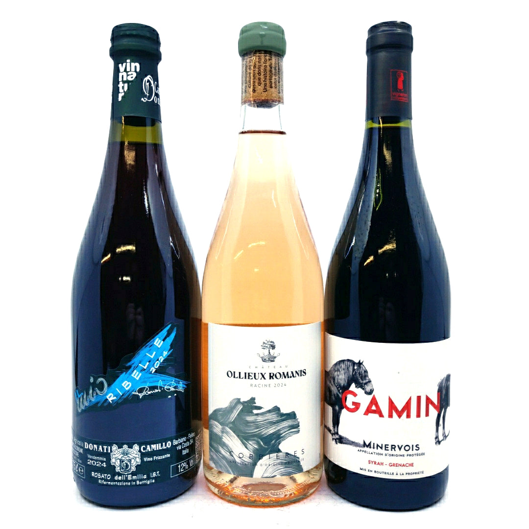HB&B Valentine's wine selection (3x 750ml)