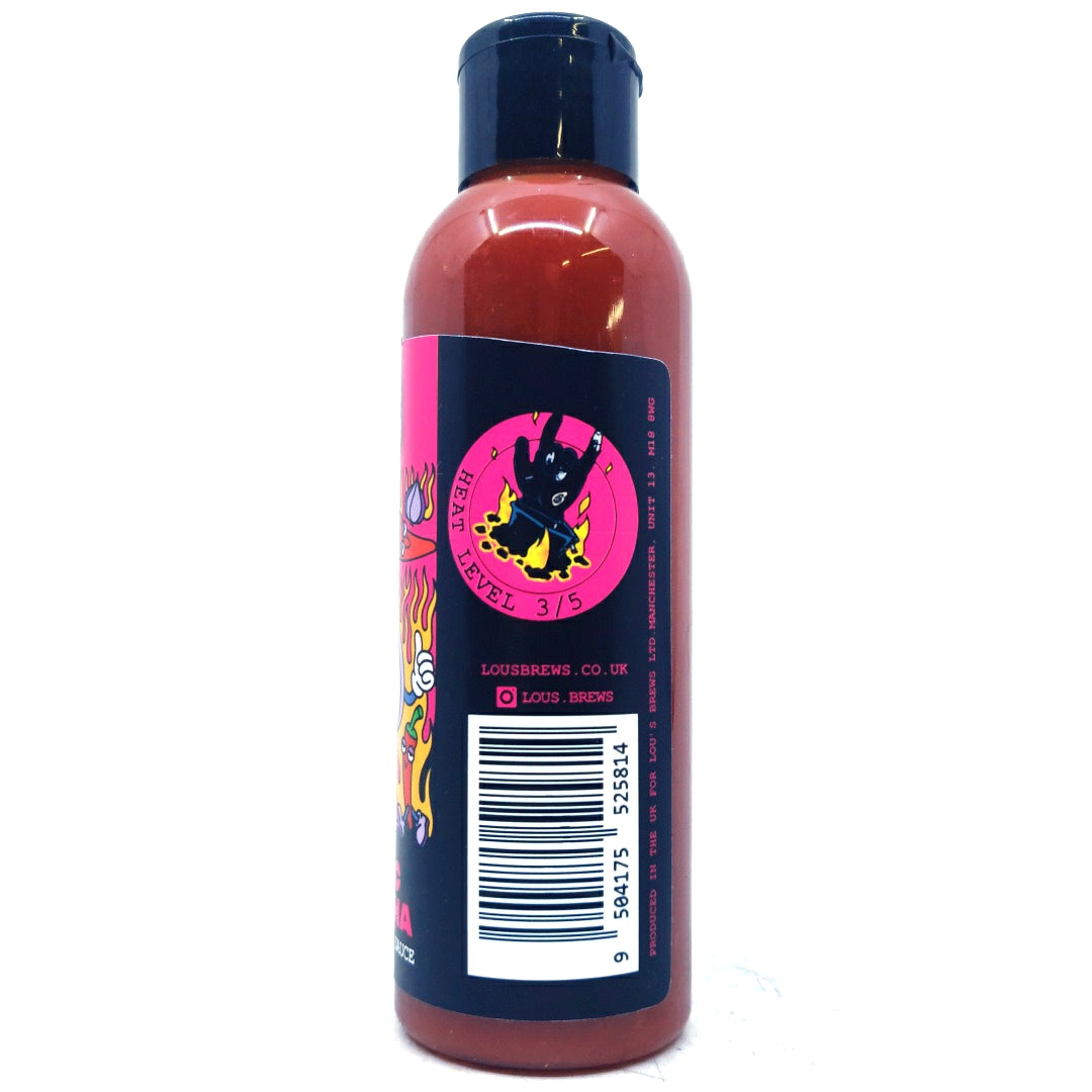 Lou's Brews XO Garlic Sriracha Extra Aged Hot Sauce (170ml)-Hop Burns & Black