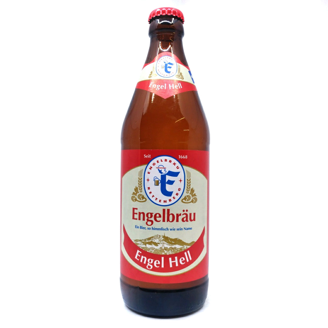 Engelbrau Engel Hell 4.9% (500ml)-Hop Burns & Black