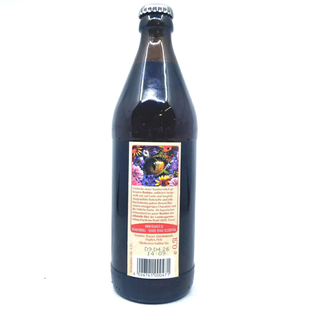 Rhaner Sagenhaftes Rotbier 4.8% (500ml)-Hop Burns & Black