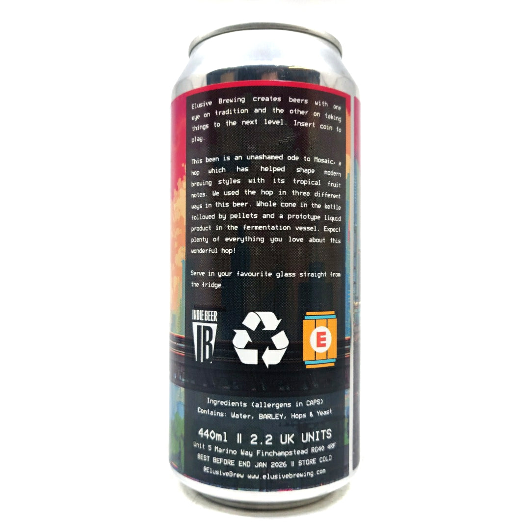 Elusive Brewing Fiction Pale Ale 5.1% (440ml can)-Hop Burns & Black