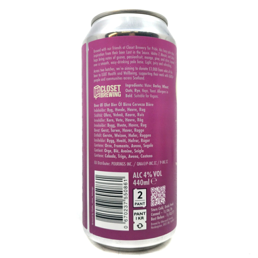 Otherworld x Closet Brewing Sappho Hazy Pale 4% (440ml can)