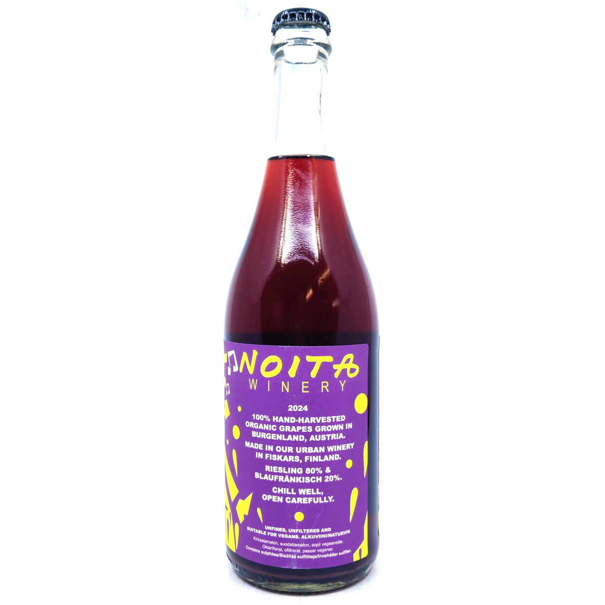 Noita Pet Nat 2024 12.5% (750ml)-Hop Burns & Black
