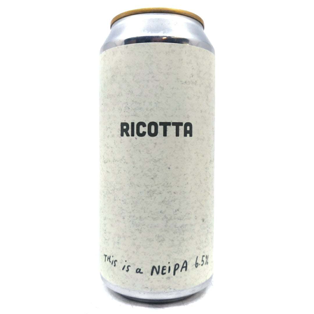 Pretty Decent Ricotta IPA 5.8% (440ml can)-Hop Burns & Black