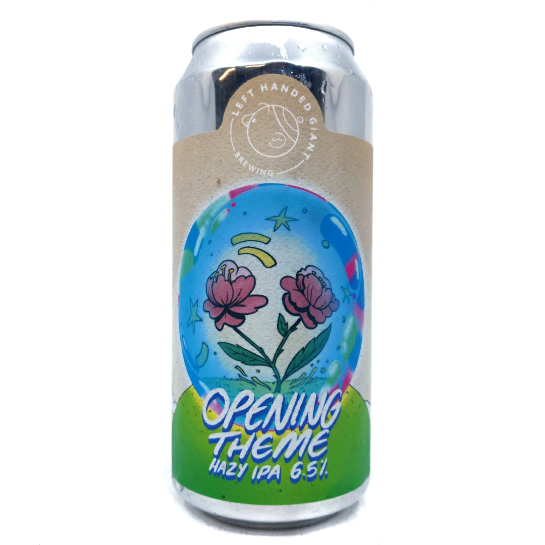Left Handed Giant Opening Theme Hazy IPA 6.5% (440ml can)