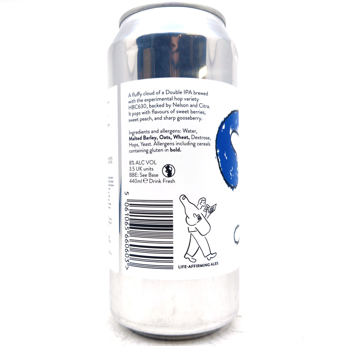 Beak Brewery Trails Double IPA 8% (440ml can)-Hop Burns & Black