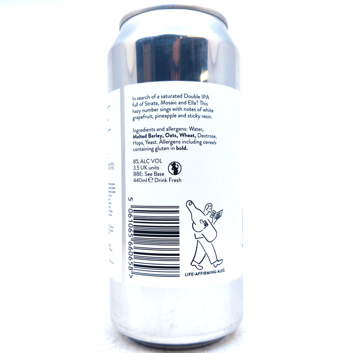Beak Brewery Whales Double IPA 8% (440ml can)-Hop Burns & Black