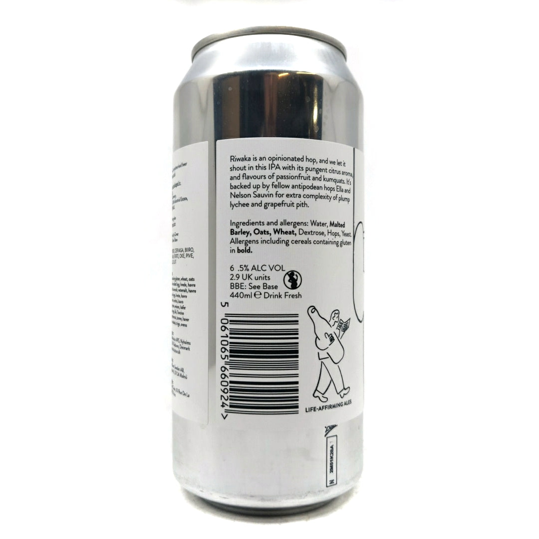 Beak Brewery Blur IPA 6.5% (440ml can)-Hop Burns & Black