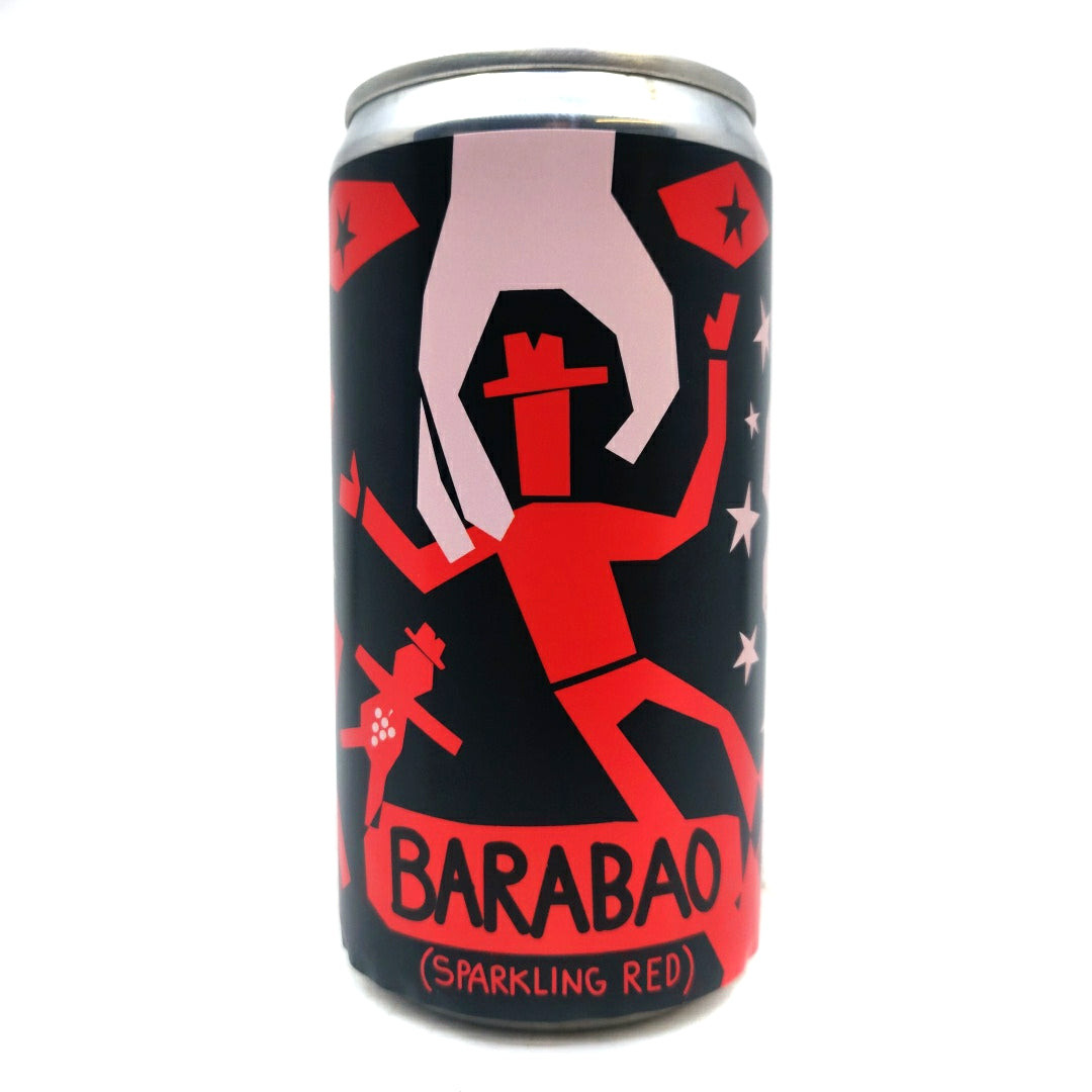 Noita Barabao Sparkling Red Wine 12% (250ml can)-Hop Burns & Black