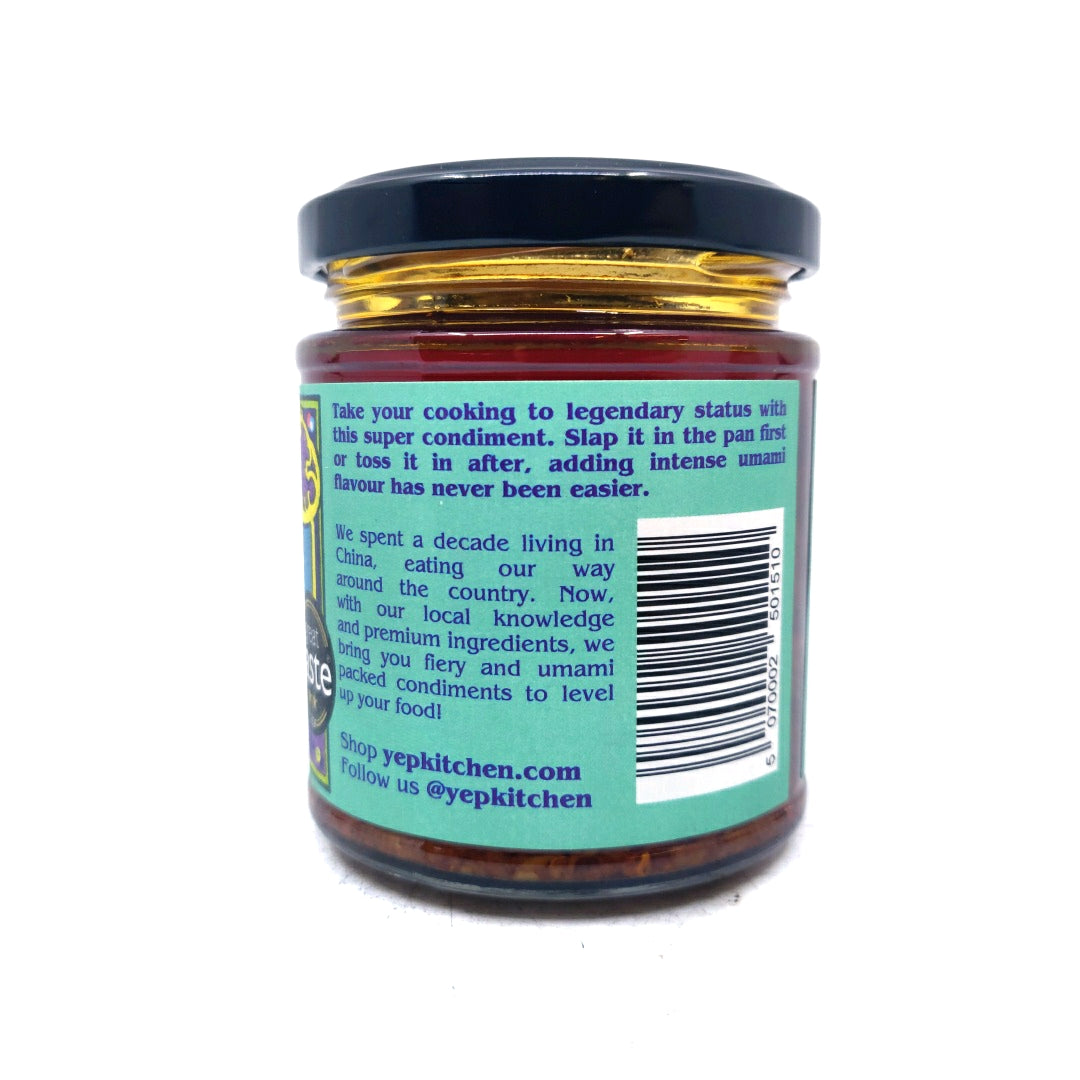 Yep Kitchen Garlic Chilli Oil (150g)-Hop Burns & Black