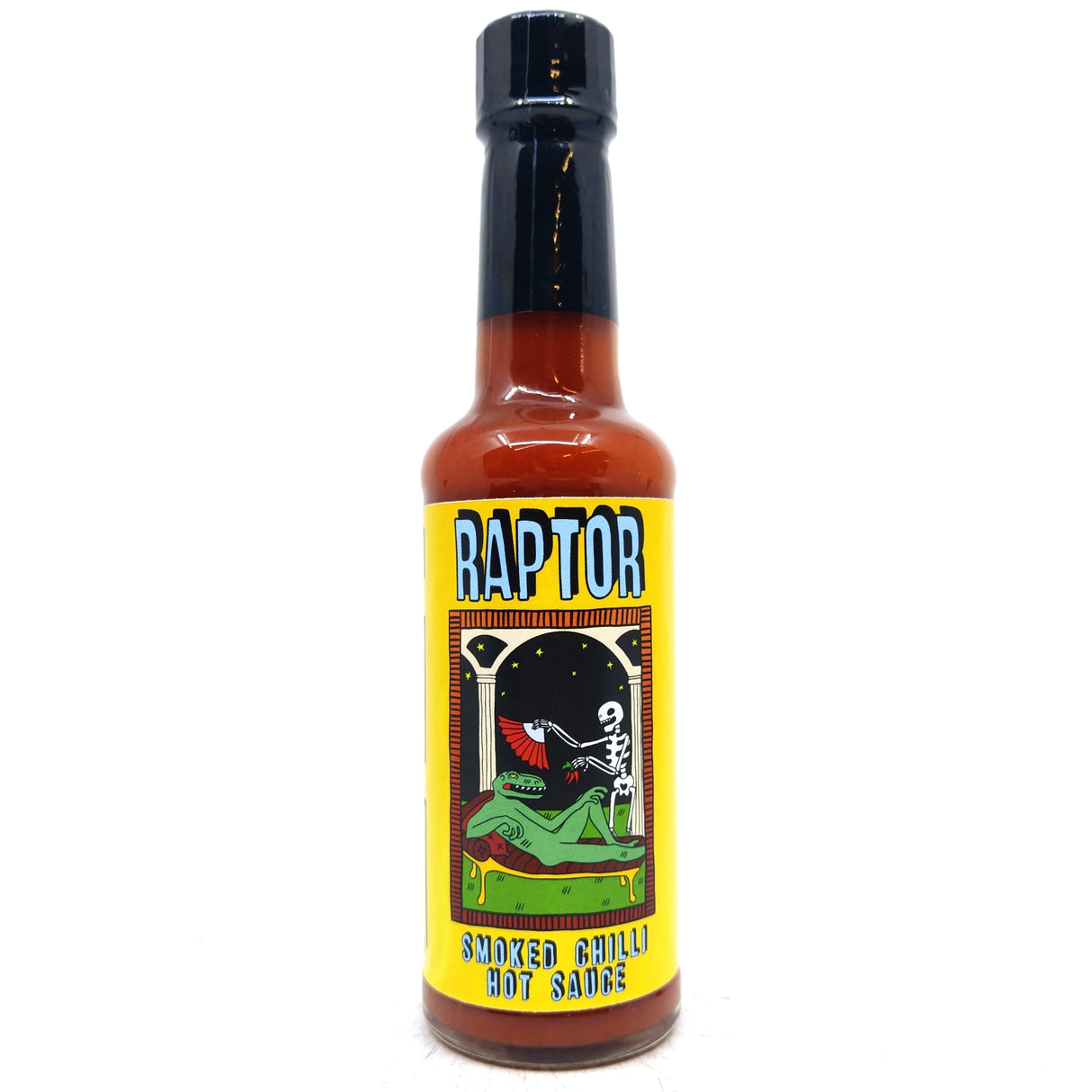 Raptor Smoked Chilli Hot Sauce (150ml)-Hop Burns & Black