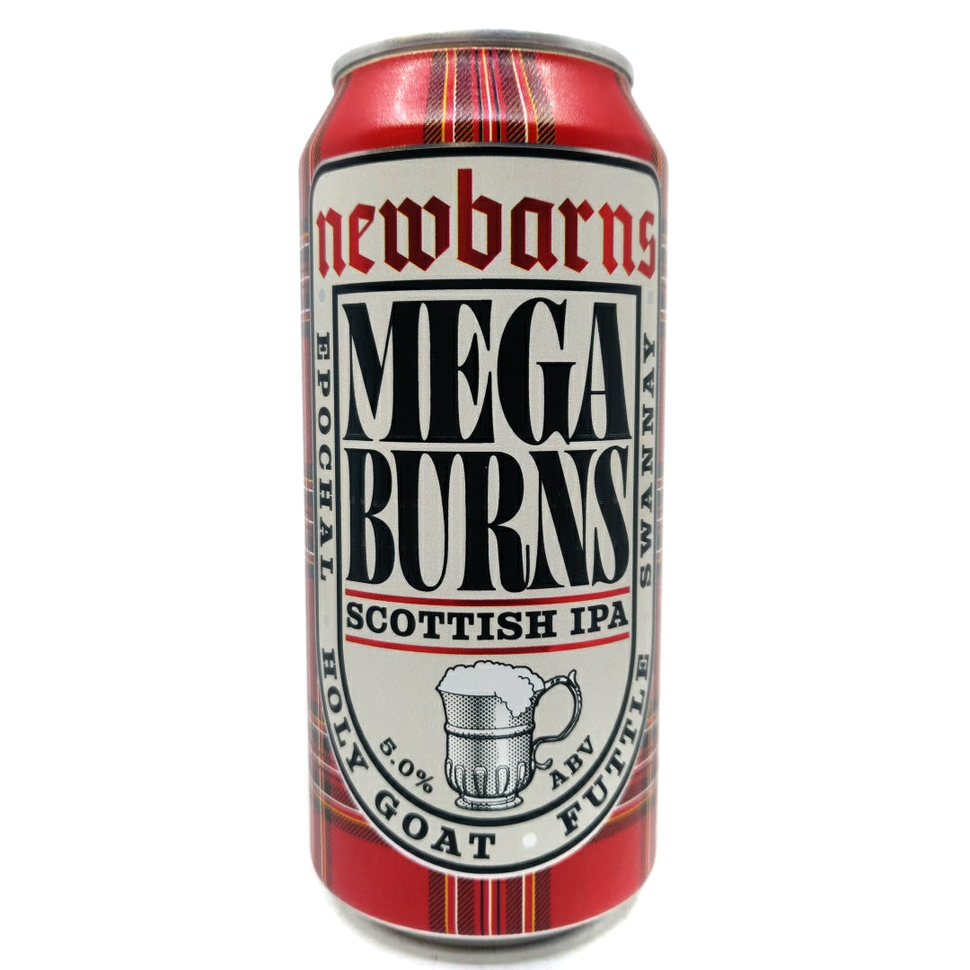 Newbarns x Futtle x Holy Goat x Epochal x Swannay Megaburns IPA 5% (440ml can)-Hop Burns & Black
