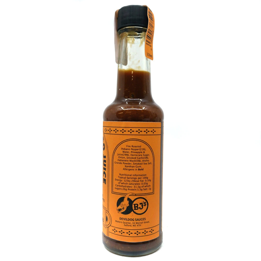 Devil Dog Poblano Rodeo Hot Sauce (150ml)-Hop Burns & Black
