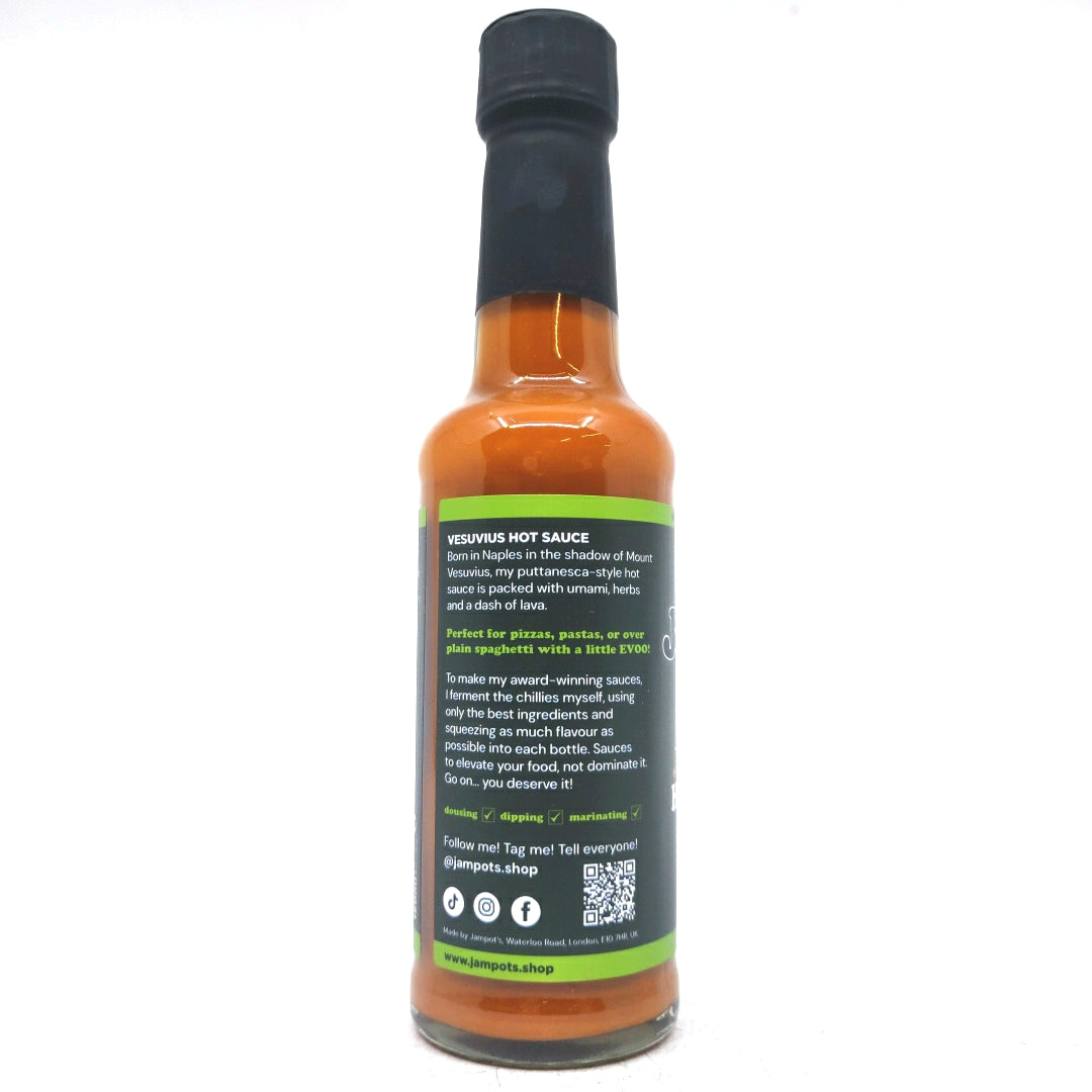Jampot's Vesuvius Puttanesca-Style Hot Sauce (150ml)