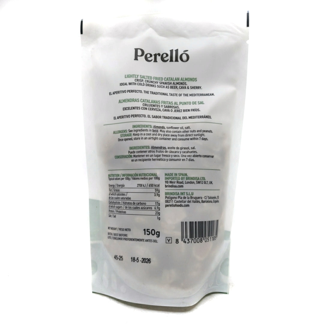 Perello Salted Catalan Almonds (150g)-Hop Burns & Black