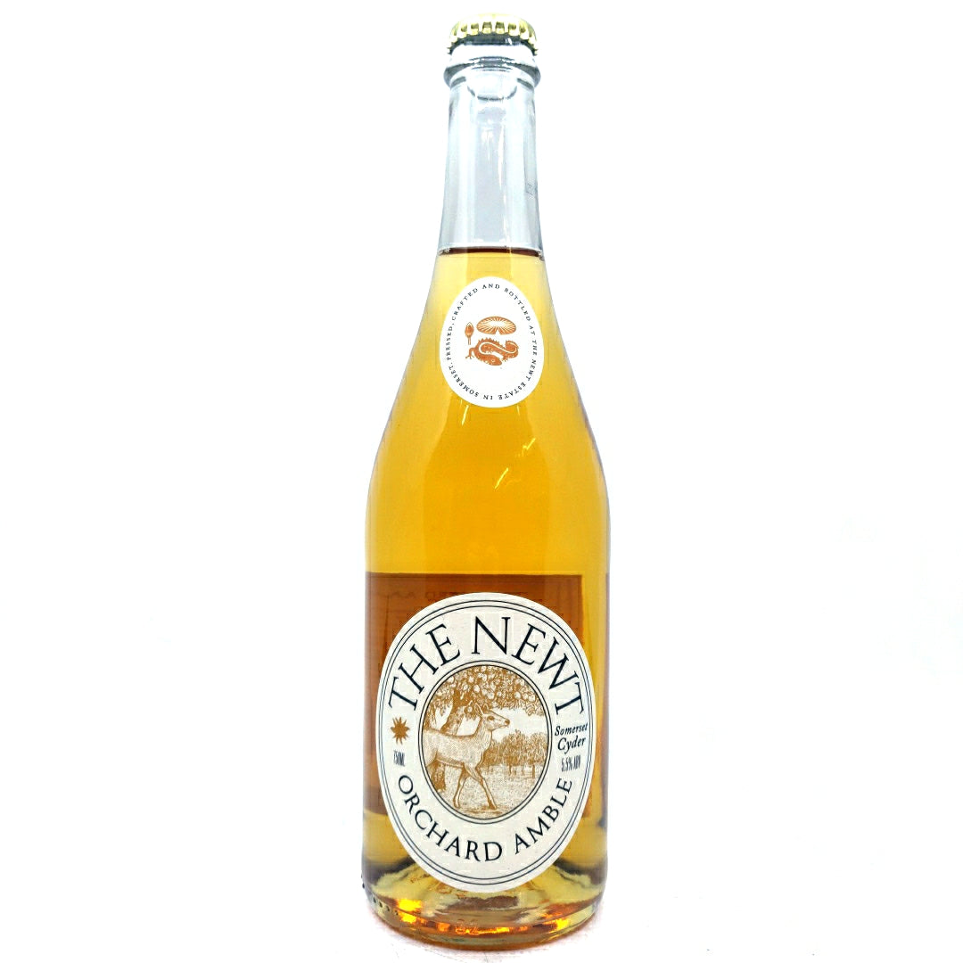 The Newt Orchard Amble Mill Cyder 2023 5.5% (750ml)-Hop Burns & Black