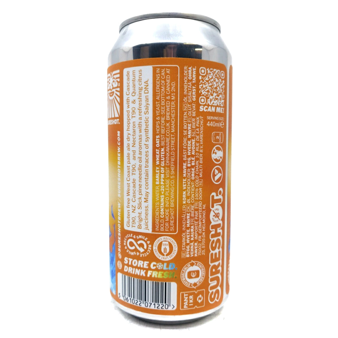 Sureshot That’s Right Boys, Mondo Cool West Coast Pale Ale 4.5% (440ml can)-Hop Burns & Black