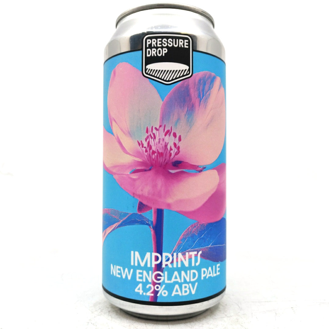 Pressure Drop Imprints New England Pale 4.2% (440ml can)-Hop Burns & Black