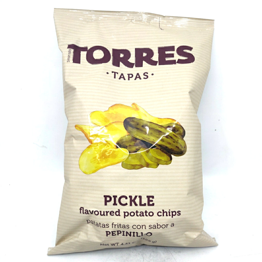 Torres Pickle Potato Crisps (125g)