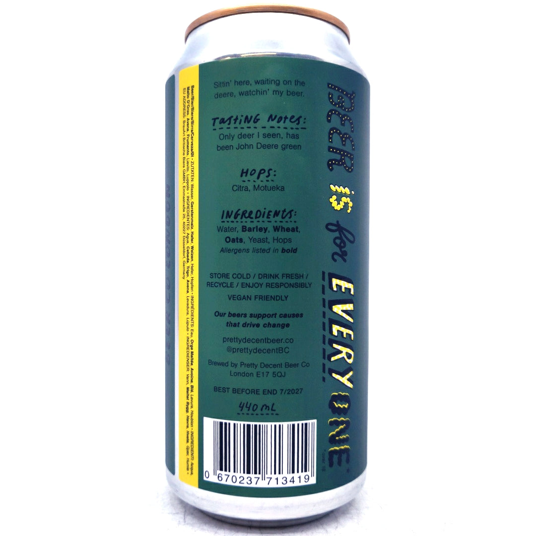 Pretty Decent Here For The Deere Session IPA 4.5% (440ml can)