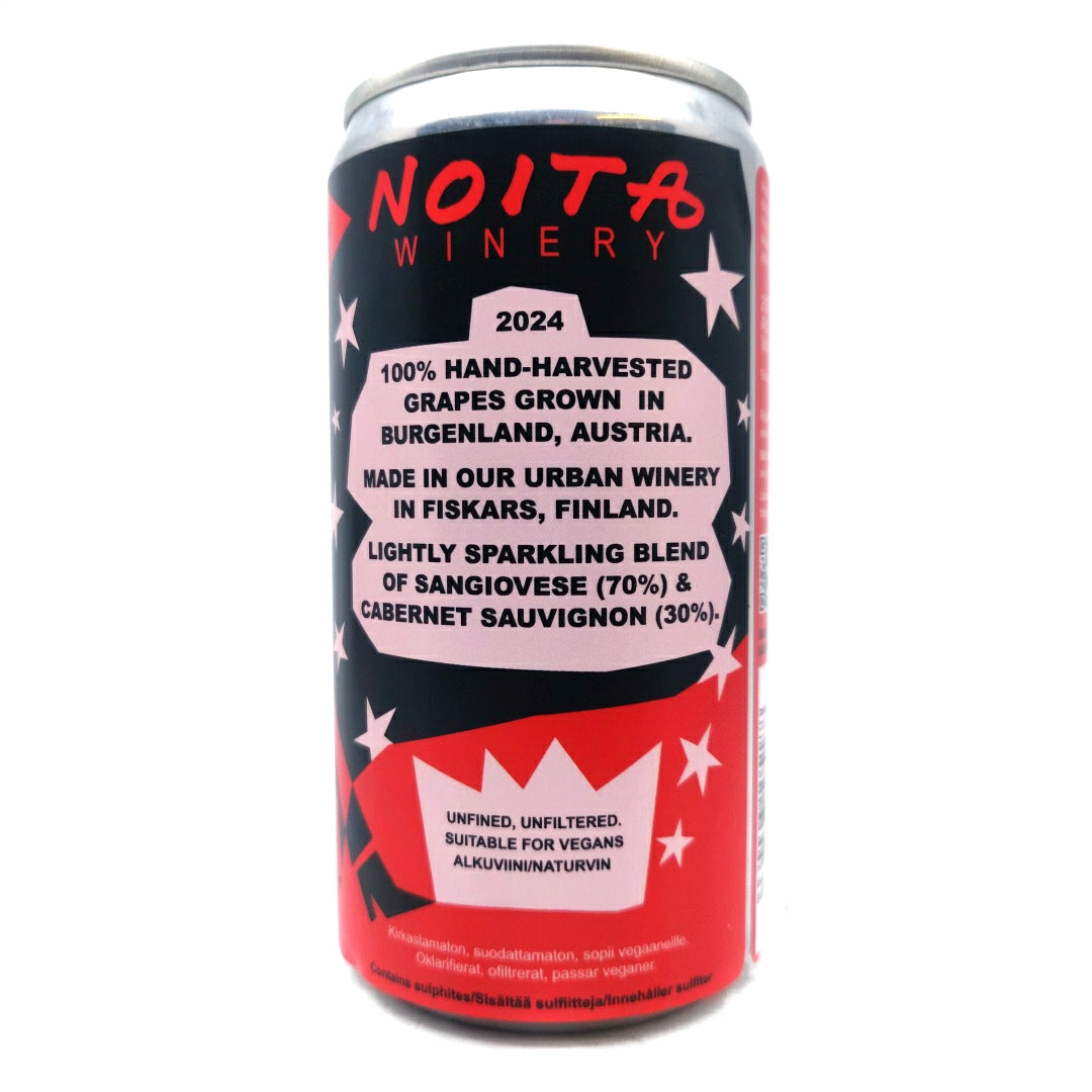 Noita Barabao Sparkling Red Wine 12% (250ml can)-Hop Burns & Black